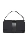 Jacquemus Le Bambino Nylon Messenger Bag In Black