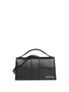 Jacquemus Rectangular Top Handle Detachable Strap Shoulder Bag In Black