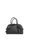Jacquemus The Turismo Large Leather Shoulder Bag In Black
