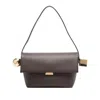 Jacquemus Round Cross-body Bag Top Handle In Brown
