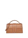Jacquemus Le Grand Bambino In Smooth Leather In Brown