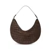 Jacquemus Dark Brown The Ovalo Hobo Bag