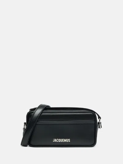 JACQUEMUS SHOULDER BAG JACQUEMUS MEN COLOR BLACK,H29863002