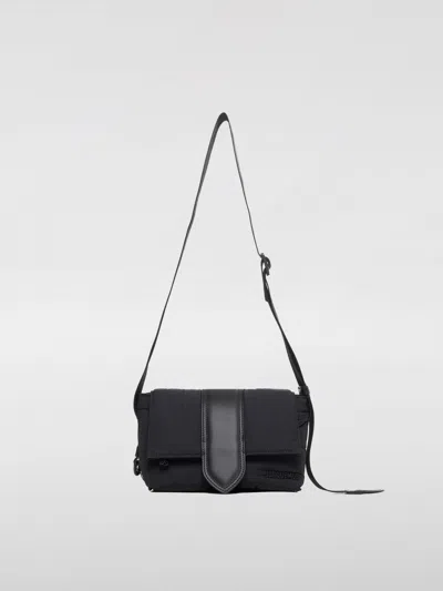 JACQUEMUS SHOULDER BAG JACQUEMUS MEN COLOR BLACK,F85481002