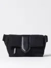 Jacquemus Womens La Banane Bambino Woven Belt Bag Black In Black