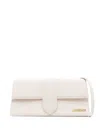 Jacquemus Le Bambino Long Shoulder Bag In Light Greige