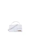 Jacquemus Leather Le Grand Bambino Shoulder Bag In White
