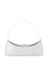 Jacquemus Le Calisso Patent Leather Shoulder Bag In White
