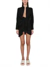 Jacquemus Elegant Viscose Blend Dress