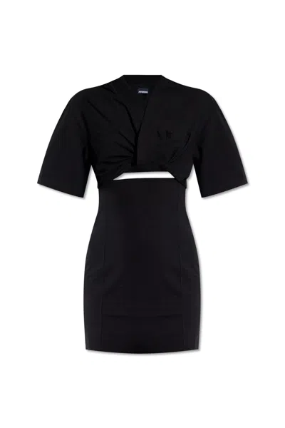 Jacquemus Bahia Dress In Black