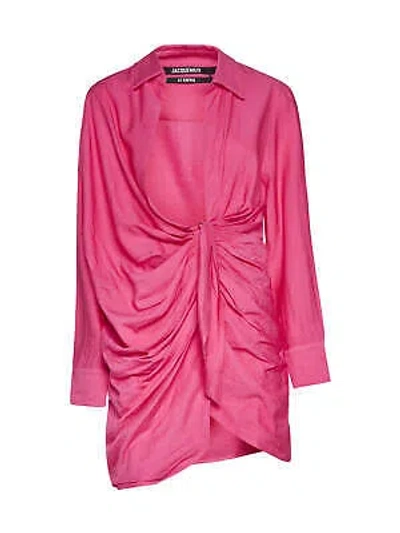 Pre-owned Jacquemus Bahia Dress In Pink