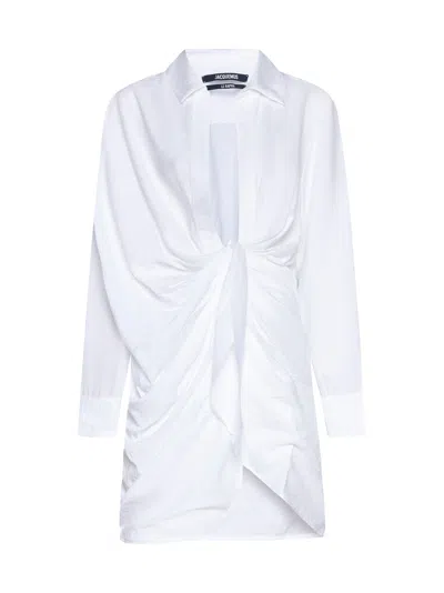 Jacquemus Bahia Dress In White