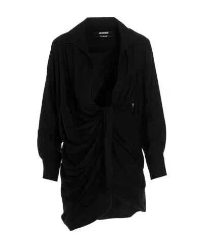 JACQUEMUS BAHIA SASH MINI DRESS