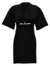 Jacquemus Bahia Twisted Cut-out Mini Dress