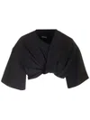 Jacquemus Women Le T-shirt Bahia Court In Black
