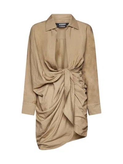 Jacquemus Dress In Beige