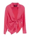 Jacquemus La Chemise Bahia Shirt In Red