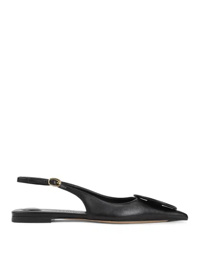 Jacquemus Bailarinas - Negro