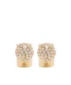 Jacquemus Ball Earrings In Yellow