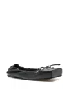 Jacquemus Flats In Black