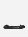 Jacquemus Flats In Black