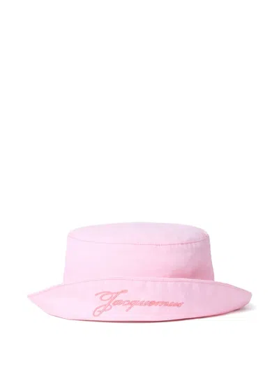 Jacquemus Baluchon Fischerhut In Pink