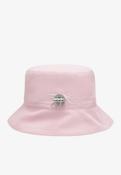 Jacquemus The Baluchon Bucket Hat In Pink