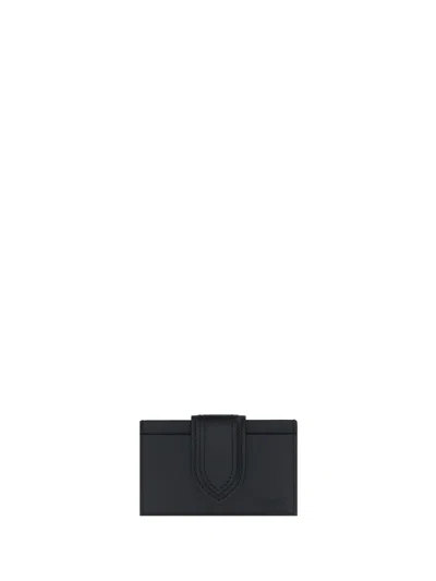 Jacquemus Bambino Card Holder In Black