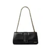 Jacquemus Le Bambino Chaine Nappa Leather Shoulder Bag In Black