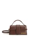 Jacquemus Bambino Handbags Brown In Brown