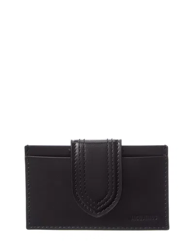 JACQUEMUS BAMBINO LEATHER CARD CASE