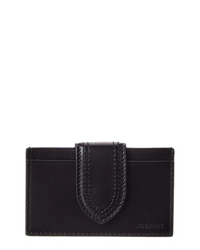JACQUEMUS BAMBINO LEATHER CARD CASE