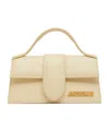 Jacquemus Le Grand Bambino Bag In Ivory Leather In White