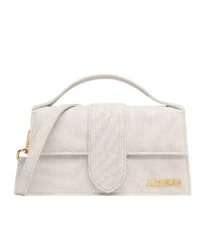 Jacquemus Bambino Shoulder Bag In Gray