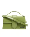Jacquemus Bambino Shoulder Bag In Green