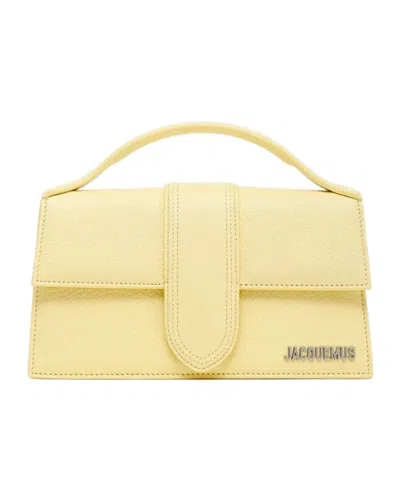 Jacquemus Bambino Shoulder Bag In Yellow