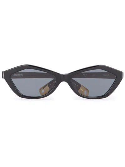 Jacquemus Womens Black Jac42c1sun Bambino Diamond-frame Acetate Sunglasses
