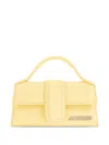 Jacquemus Bambino Top-handle Tote Bag In Yellow