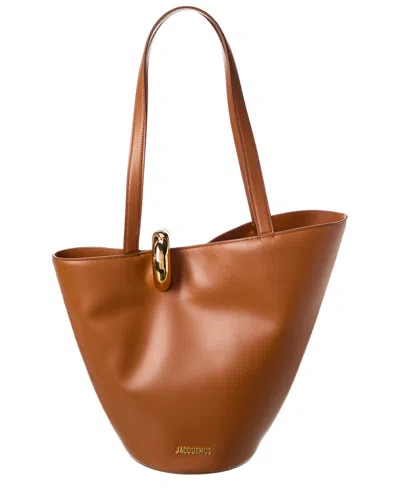 Jacquemus Bambola Medium Leather Tote