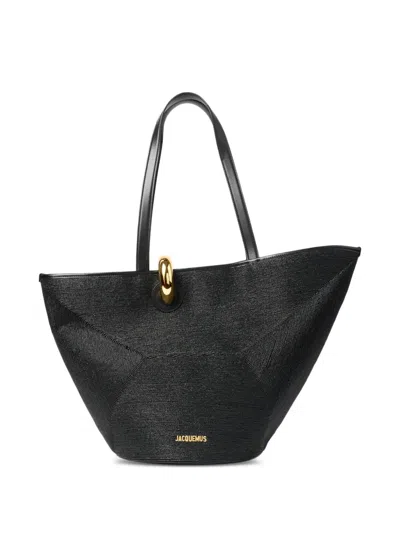 Jacquemus Bambola Tote Bag In Black