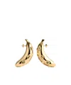 Jacquemus Les Boucles Bananes Earrings In Yellow