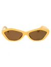 Jacquemus Sunglasses In Gold