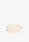 Jacquemus Modern Messenger Bag Adjustable Strap In Neutral