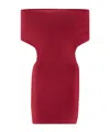 Jacquemus Red Les Sculptures 'la Robe Cubista' Minidress In Red
