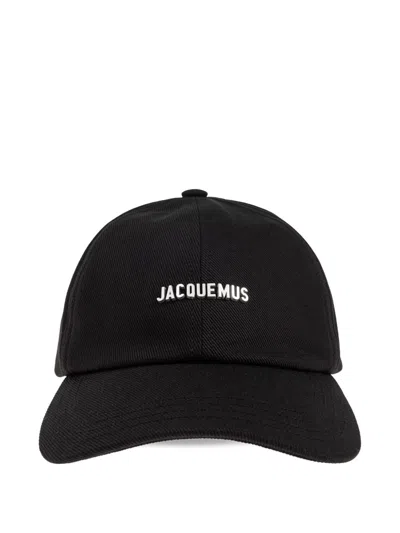 Jacquemus Baseball Cap In Black