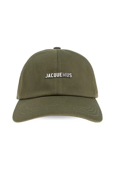 Jacquemus Baseball Cap In Green