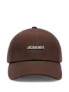 Jacquemus Baseball Cap In Brown