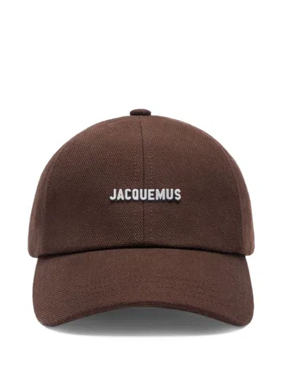 Jacquemus Baseball Cap In Brown