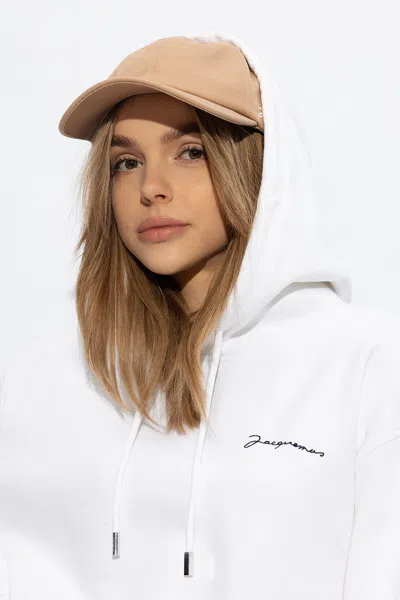 Jacquemus Baseball Cap With Logo In Beige