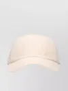 Jacquemus Baseball Hat Cotton Curved Brim In Neutral